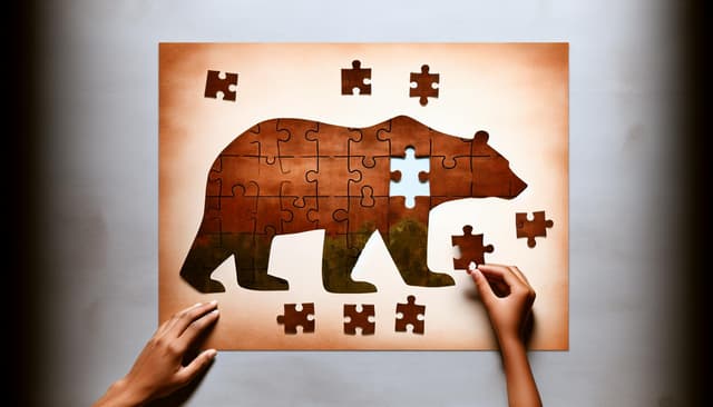 Picture of a Bear Jigsaw Puzzle